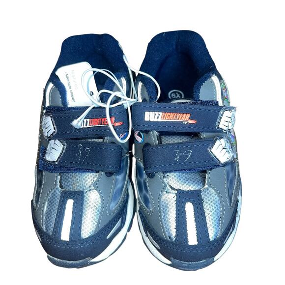 Vintage Y2K  Disney Pixar Toy Story Buzz Lightyear LIGHT UP Sneaker Shoes sz 6.5 - Picture 2 of 12